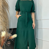 Vestido Celina Verde