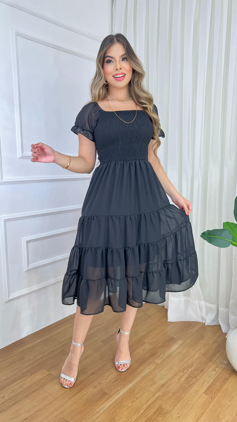 Vestido Celeste