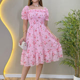 Vestido Isadora Floral Delicata