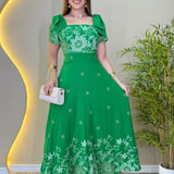 Vestido Helena Verde Encanto
